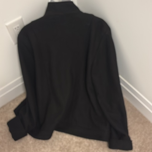 Della Spiga Italy black wool Jacket Pockets Size L - Picture 6 of 15